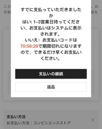 Sheinで買い物してコンビニ支払いを済ませたのですがまだのこのような表示にな Yahoo 知恵袋