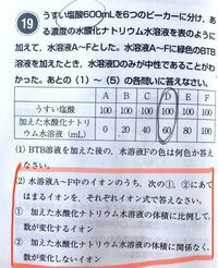 理科中和反応 2 の答えに水酸化物イオンと水素イオンが入らないの Yahoo 知恵袋