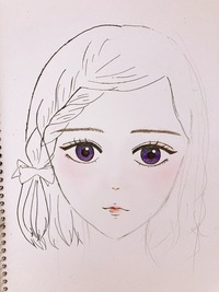 まだ途中で申し訳ないです このイラストの子は可愛いでしょうか 主観で結 Yahoo 知恵袋