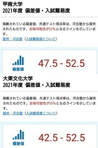 明海大学と大東文化大学ってどれくらい差がありますか Yahoo 知恵袋