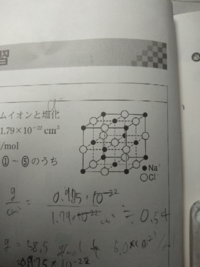 高校化学結晶 単位格子中のcl は面心立方格子を構成していると書いてあるん Yahoo 知恵袋