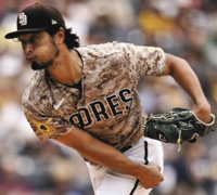 ダルビッシュが迷彩柄のユニフォーム着ててってなったんだけど サ Yahoo 知恵袋