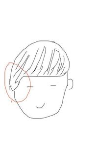 髪を流したいのですが 下記の図のように端の髪だけ流れず下に真っ直ぐに Yahoo 知恵袋