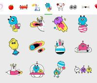 Lineカメラのこのスタンプの名前を教えて欲しいです Yahoo 知恵袋