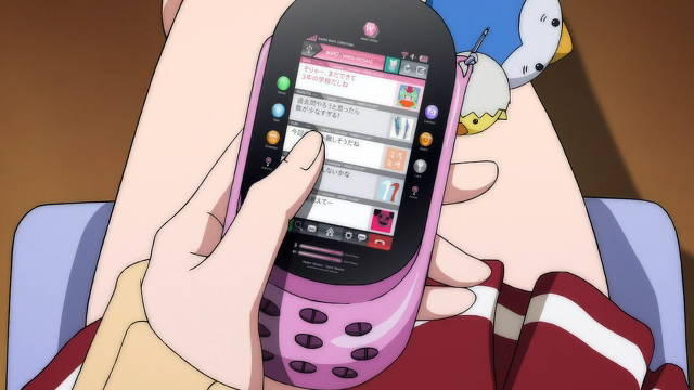 画像みたいなsnsとかチャットとかの描写が登場するアニメを教えて下さ Yahoo 知恵袋