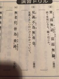 漢文についての質問です 傍線部を書き下し文に直せ という問題です 3 Yahoo 知恵袋