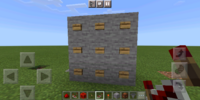Minecraftpeのレッドストーン回路についての質問です Yahoo 知恵袋