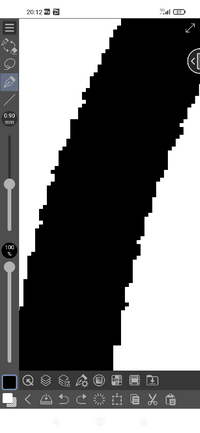 クリップスタジオで変形を使い絵を拡大縮小した場合 線が粗くなりますよね 画像 Yahoo 知恵袋