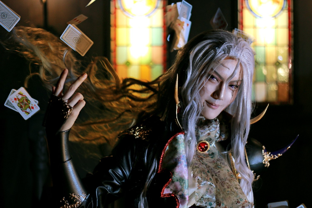 Ff6このセッツァーのcgは公式のものですか それとも誰かがコスプレしたもので Yahoo 知恵袋