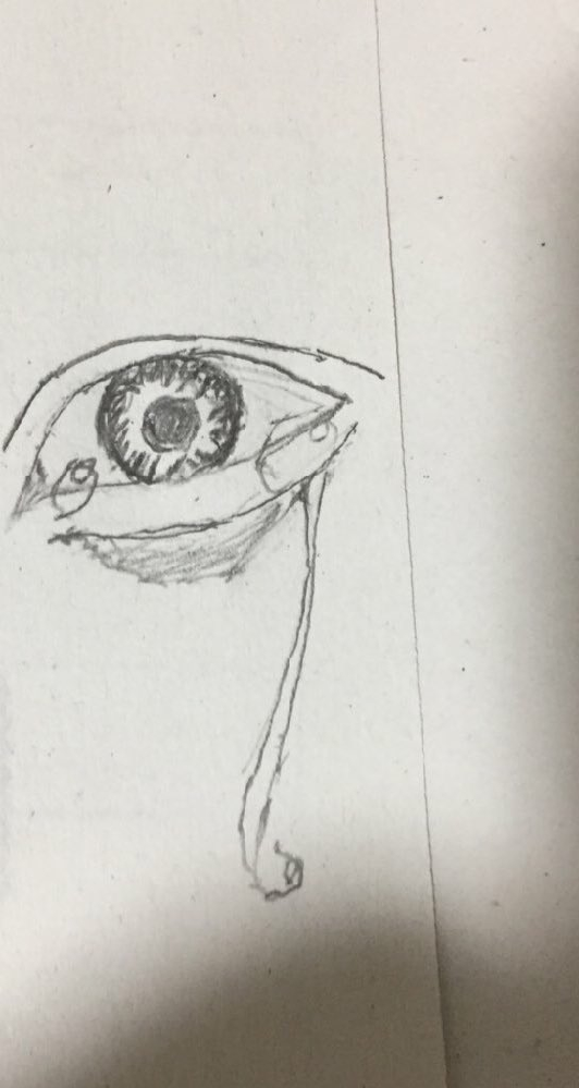 授業中に描いたらくがきです。上手いですか？私はアニメ絵しか