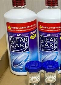 カラーコンタクト１ヶ月を購入したのですが 洗浄液はこちらの写真のもの Yahoo 知恵袋