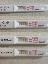 生理予定日頃に出血があり茶おりになり今は出てませんが 検査薬が薄くなった気がし Yahoo 知恵袋