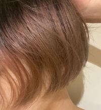 ブリーチ 2で 紫を入れて 色落ち後です これにカラーバターで Yahoo 知恵袋