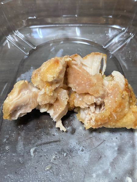 ウーバーイーツで唐揚げ頼んだら - 中がこんな感じだったんですけどこ 