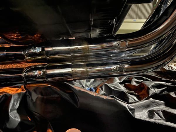 CB400SFNC31に乗っています。 - マフラーをルーザー後期