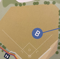 画像の野球場はフェンスがありません 普通の野球場はバックネットやフェンスがあっ Yahoo 知恵袋