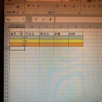 Excelについて教えてください 写真のような表を作る時 支店 Yahoo 知恵袋