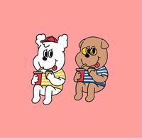 インスタグラムで見つけたこちらのキャラクターが可愛くてグッズが欲しいなと思った Yahoo 知恵袋