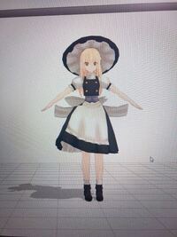 Mmd初心者です 先ほど にがもん式魔理沙をdlし 読み込んだ位置から左 Yahoo 知恵袋