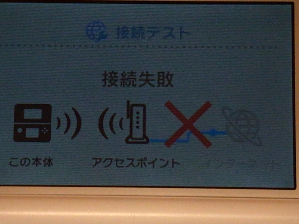 3dsとswitchでネット接続をしようと思ったのですが 接続出来ません ゲ Yahoo 知恵袋