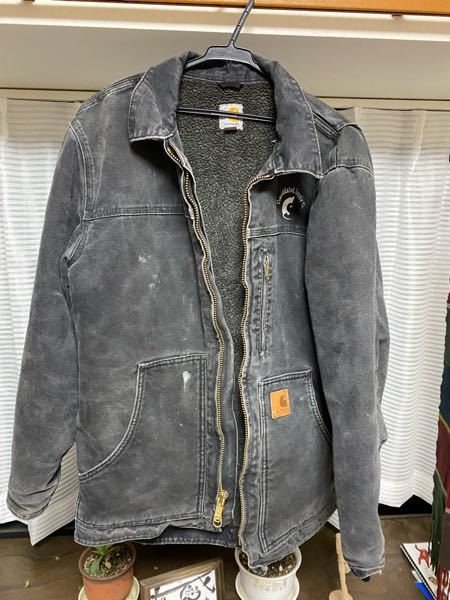 Carharttのダックデトロイトジャケットを古着屋で購入しまして 