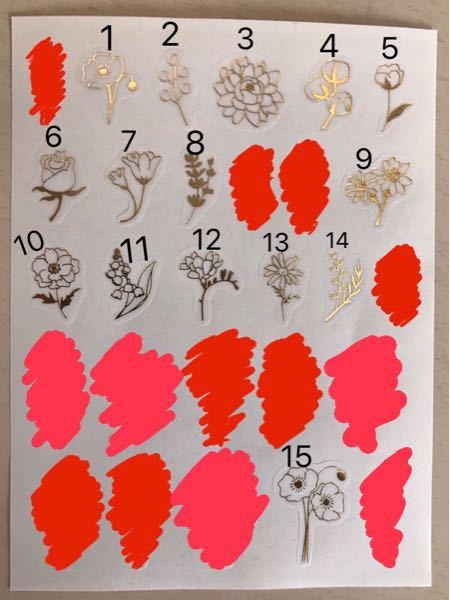 ダイソーで見つけた トレーシングダイカットシール キラキラフラワー とい Yahoo 知恵袋