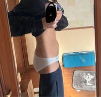下腹がすごい出てます 触ると掴めるのでおそらく脂肪です 調べて Yahoo 知恵袋