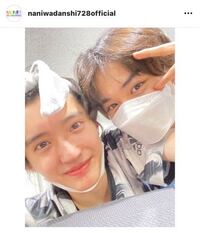 なにわ男子のインスタの右の子は誰ですか 大西流星くんです Yahoo 知恵袋