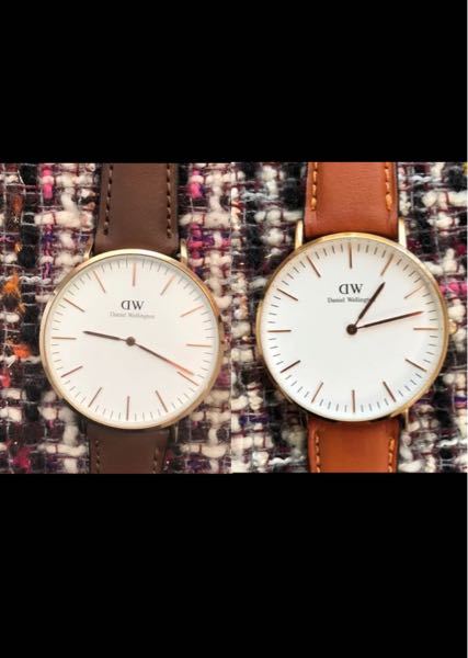 どちらの腕時計が好みですか？