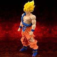 ドラゴンボール 悟空が超サイヤ人に覚醒した時の 服が半分破れながらのこのポ Yahoo 知恵袋