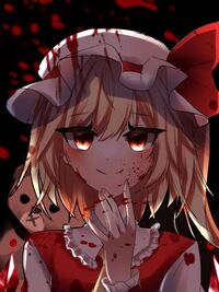 中一です イラストの練習で推し フランドール スカーレット を描きました 良け Yahoo 知恵袋