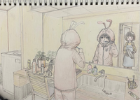 下記のイラストの評価及び感想をお願いします タイトルは 憂鬱な朝 で Yahoo 知恵袋