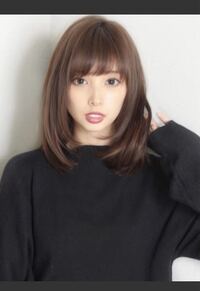 この髪型って黒髪でも似合うと思いますか 結構真っ黒です 顔タイプはたぶ Yahoo 知恵袋