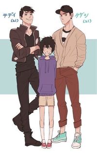 ディズニーと何かの創作イラストです 左の男は誰ですか まじで分 Yahoo 知恵袋