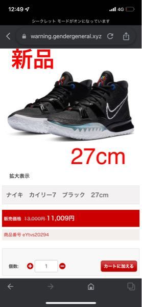 写真のサイトでカイリー7epを買おうと思っているのですが届きますか Yahoo 知恵袋