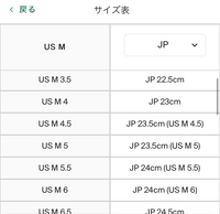 コンバースの靴を買おうと思うのですが このように2つ同じサイズがあっ Yahoo 知恵袋