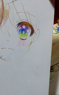 目の描き方変でしょうか オタク受けは悪いですか Yahoo 知恵袋