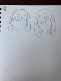 イラストを練習しているのですが どうしても髪が上手く描けず 硬い髪に Yahoo 知恵袋