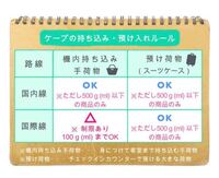 飛行機の荷物についてです 国内線です 管類の持ち込みの事につ Yahoo 知恵袋