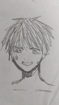 久々にイラストを描きました体をけちってしまい首上のイラストなので難し Yahoo 知恵袋