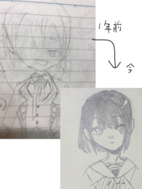 イラストのアドバイスが欲しいです お絵描き初めて1年ちょいの中学2年生で Yahoo 知恵袋