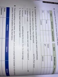 至急 英語の問題なんですが Cの所の空所補充が分かりません 得意 Yahoo 知恵袋