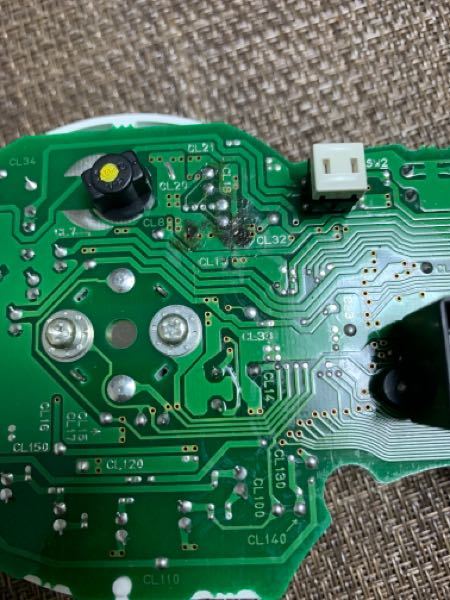 スピードメーターの基盤について - カワサキエストレヤ250のFIモデルに