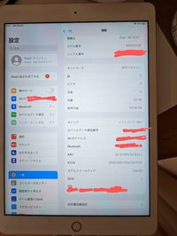 教えてくださいiPad6世代無印simロック解除してるか確認したいのですが