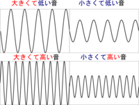 中１理科の音の性質より質問です 弦をはじいてその波形を見ていて はじいた Yahoo 知恵袋