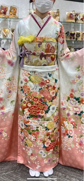 SALE／65%OFF】 chie様専用10421y 着物 振袖 金駒刺繍 蝶に草花文様