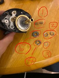 助けてください ベイトリール分解してたらどこのかわからなくなっ Yahoo 知恵袋