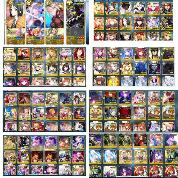 Fgoqpが不足していて 宝物庫の扉を開け の極級を画像左上のパーティで周回し Yahoo 知恵袋