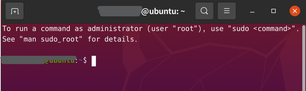 ubuntuでターミナルを立ち上げるたびにメッセージが出ます。 メッセージの意味は理解できますが「管理者権限で実効するには…」 毎回必ずこのメッセージが表示されます。 元々はこういうことはあり...
