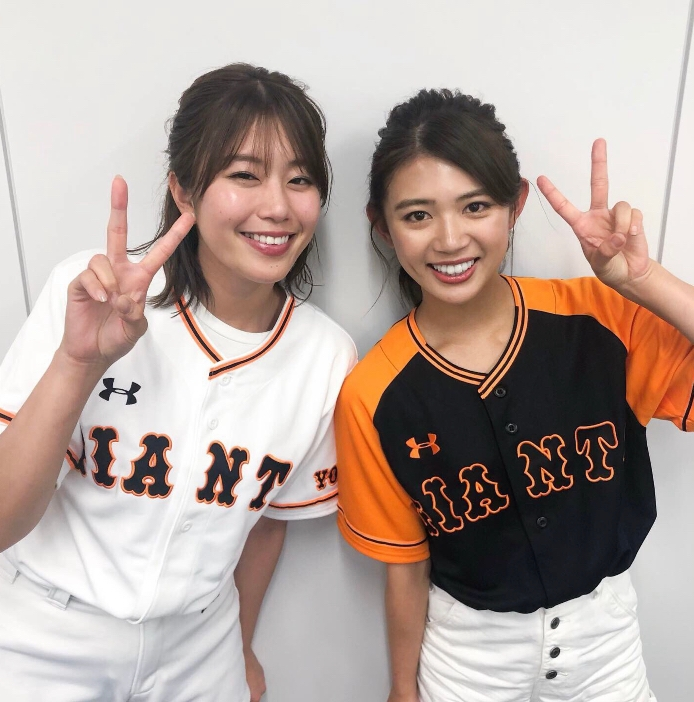 野球女子タレントの 坪井ミサトさんと稲村亜美さん どちらが好みですか？（╹◡╹）♡
